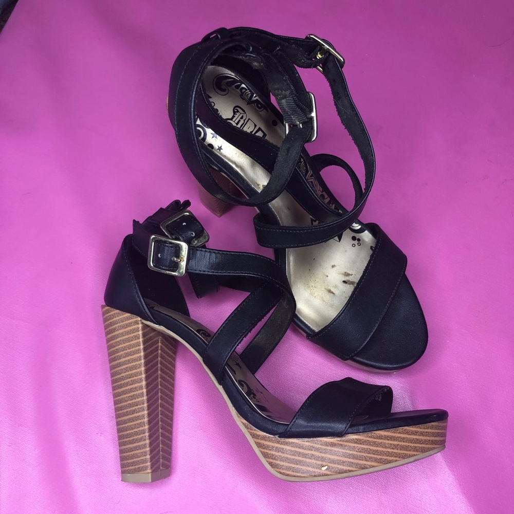 Brash Strapped Heel size 5